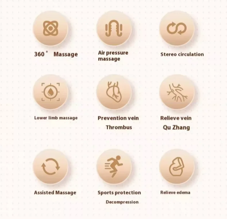 Leg Massager Short or Long with Remote Control.